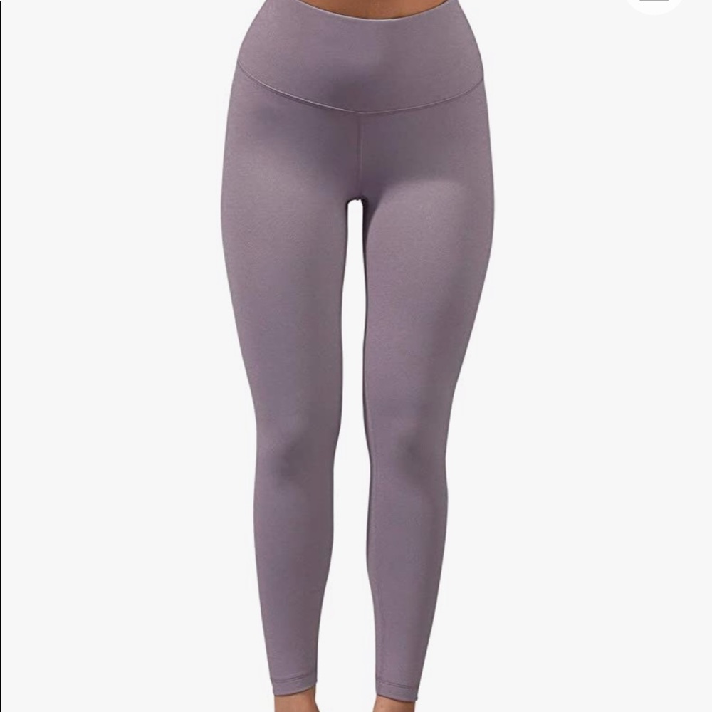 Grey Mauve 7/8 Leggings